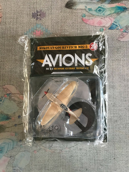 Avion miniature Militaire Mikoyan Gourevitch Mig-3 1/72 de la Seconde Guerre