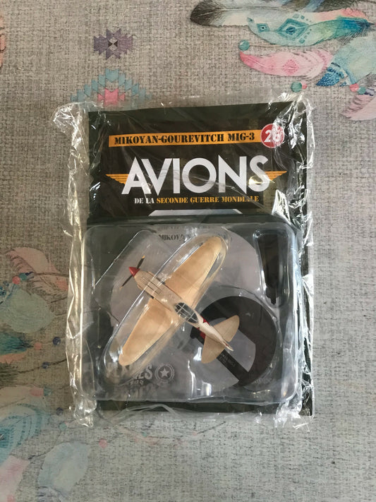 Avion miniature Militaire Mikoyan Gourevitch Mig-3 1/72 de la Seconde Guerre