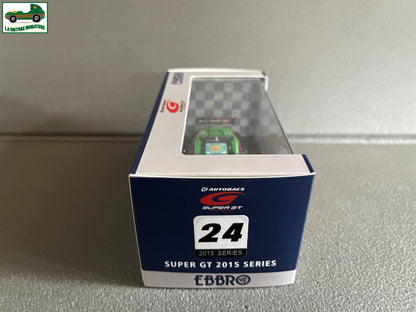 Voiture Miniature Nissan D'Station Advan GT-R Super GT500 2015 Ebbro 1/43