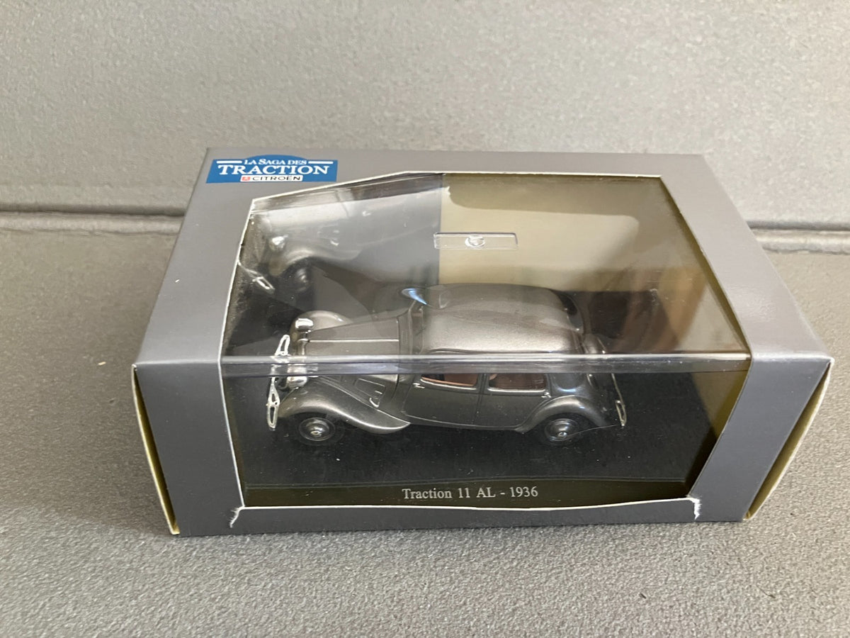 Voiture Miniature Citroen Traction 11 AL 1936 Editions Atlas au 1/43