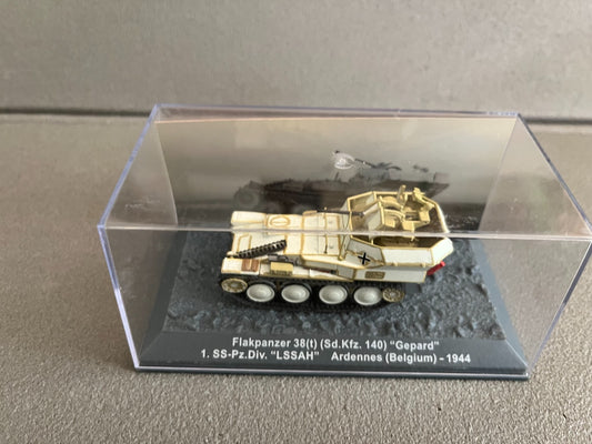 Miniature Militaire Char Tank Blindé Flakpanzer 38(t) Gepard Altaya 1/72