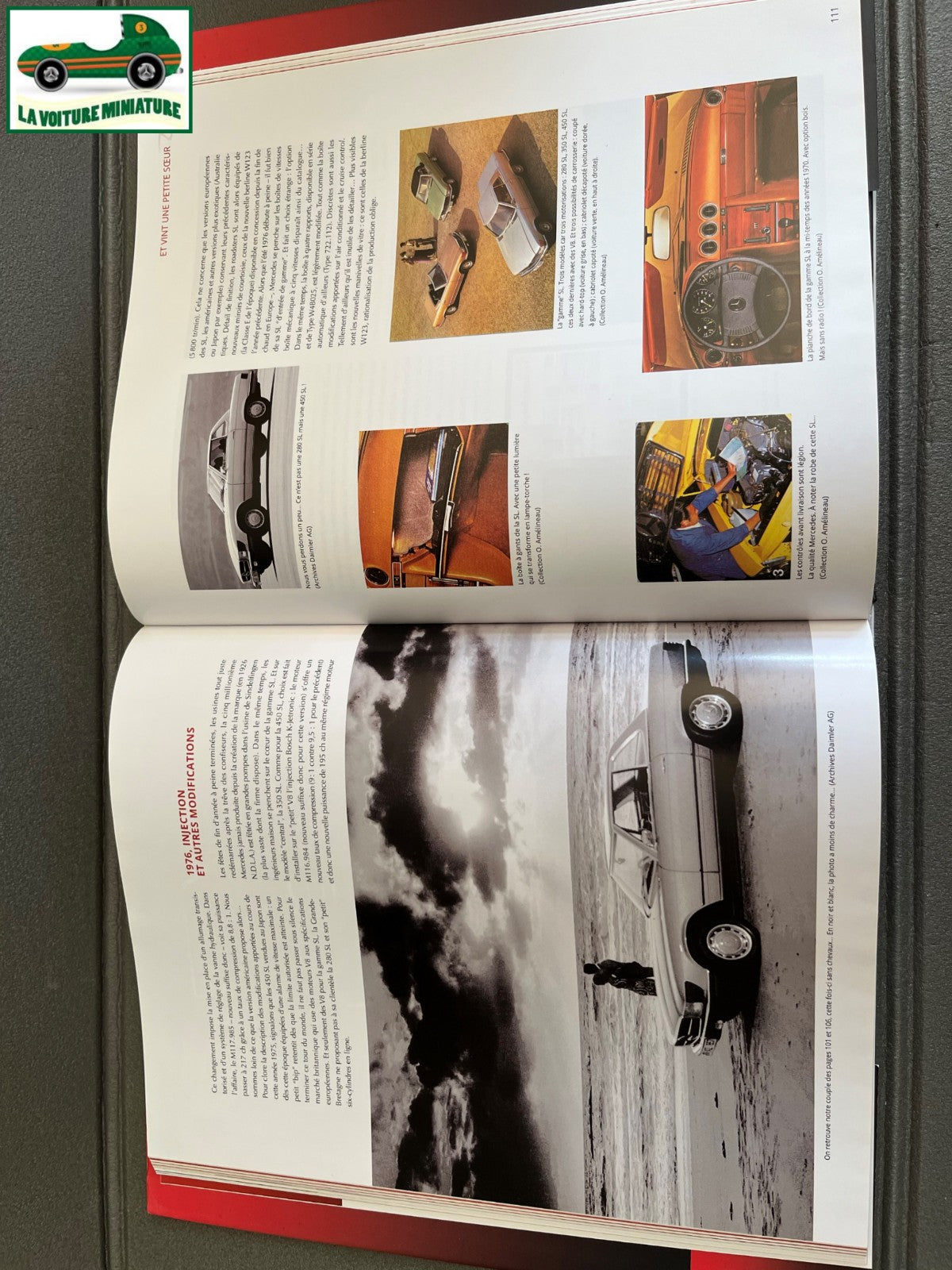 Livre Voiture Automobile Mercedes SL R107 ETAI Grégoire