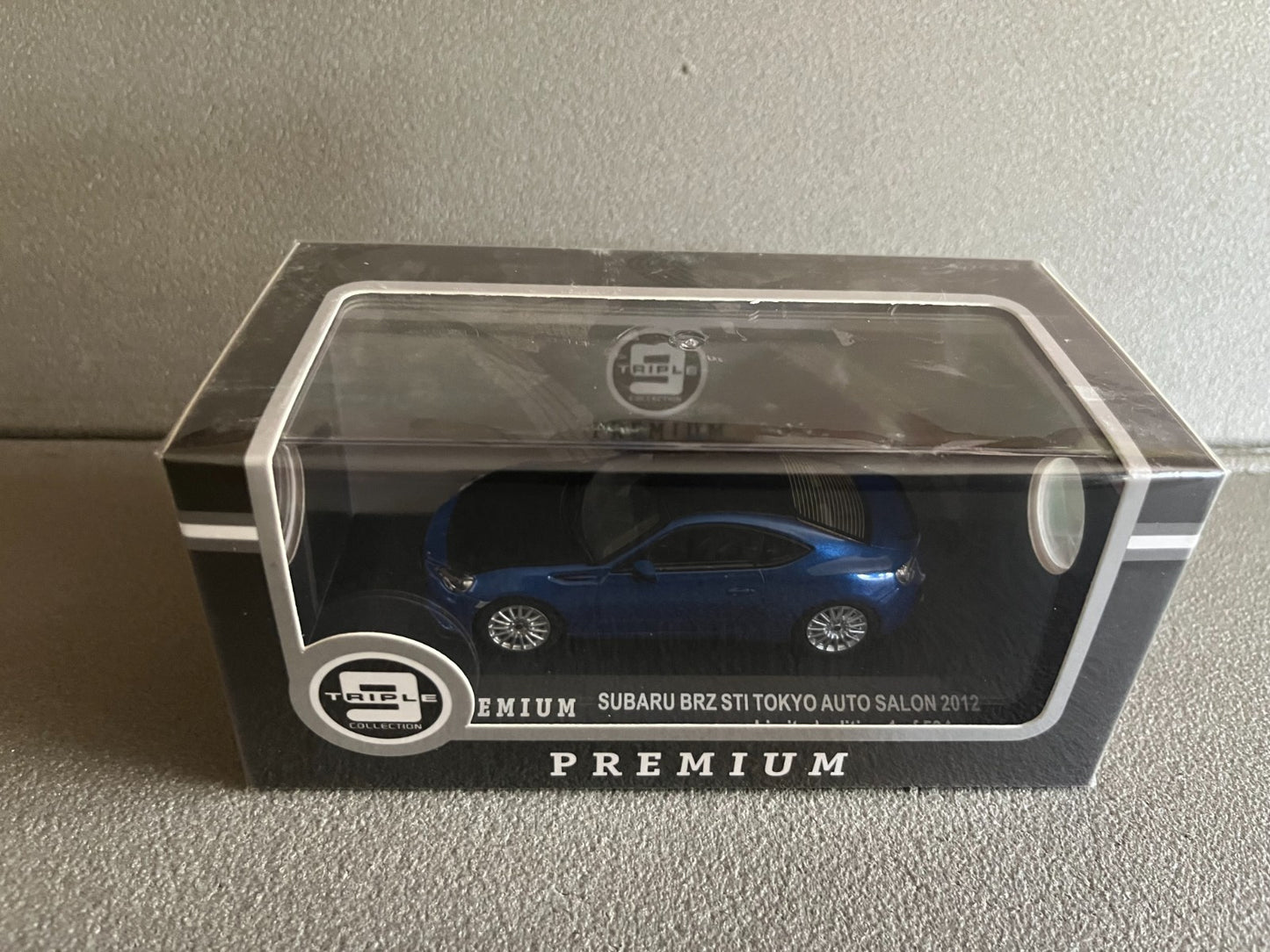 Voiture Miniature Subaru BRZ STI Tokyo Auto Salon 2012 Triple 9 au 1/43