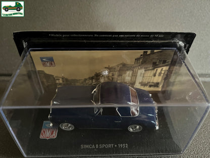 Voiture Miniature Simca Huit Sport 1952 1/43