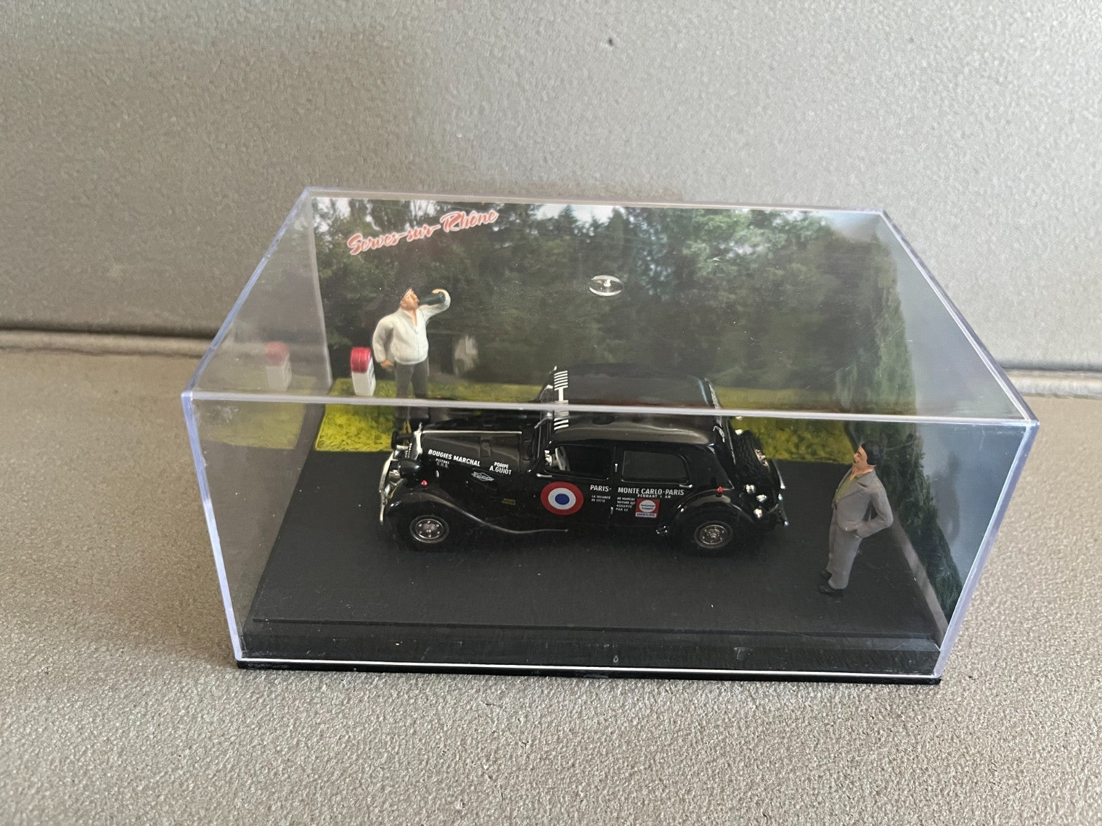 Voiture Miniature Citroen Traction 7 Etape 20 La Route Bleue RN7 1/43