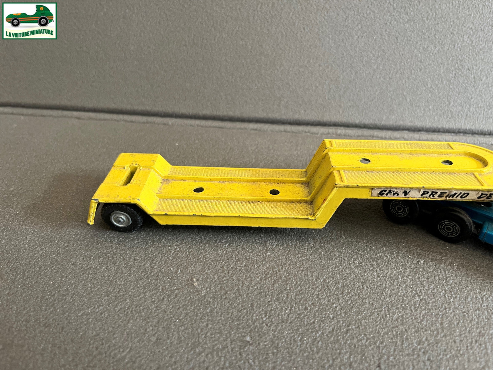 Ancienne Miniature Voiture Camion Semi Remorque Guisval Spain Epave