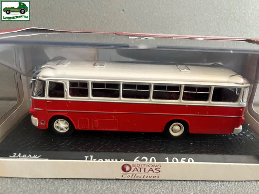 Voiture miniature Ikarus 620 1959 Autobus Bus Collection Atlas 1/72