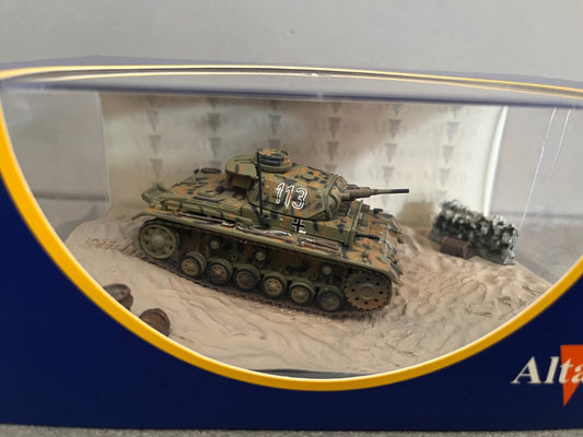Miniature Militaire Diorama Char Tank Blindé Panzer Hors Série Altaya 1/72