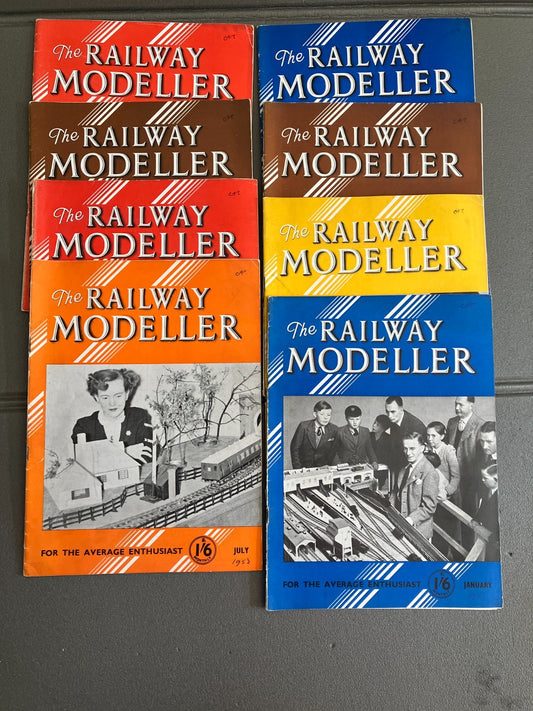 Lot Livre Magazine Revue Modélisme Ferroviaire The Railway Modeller 1953