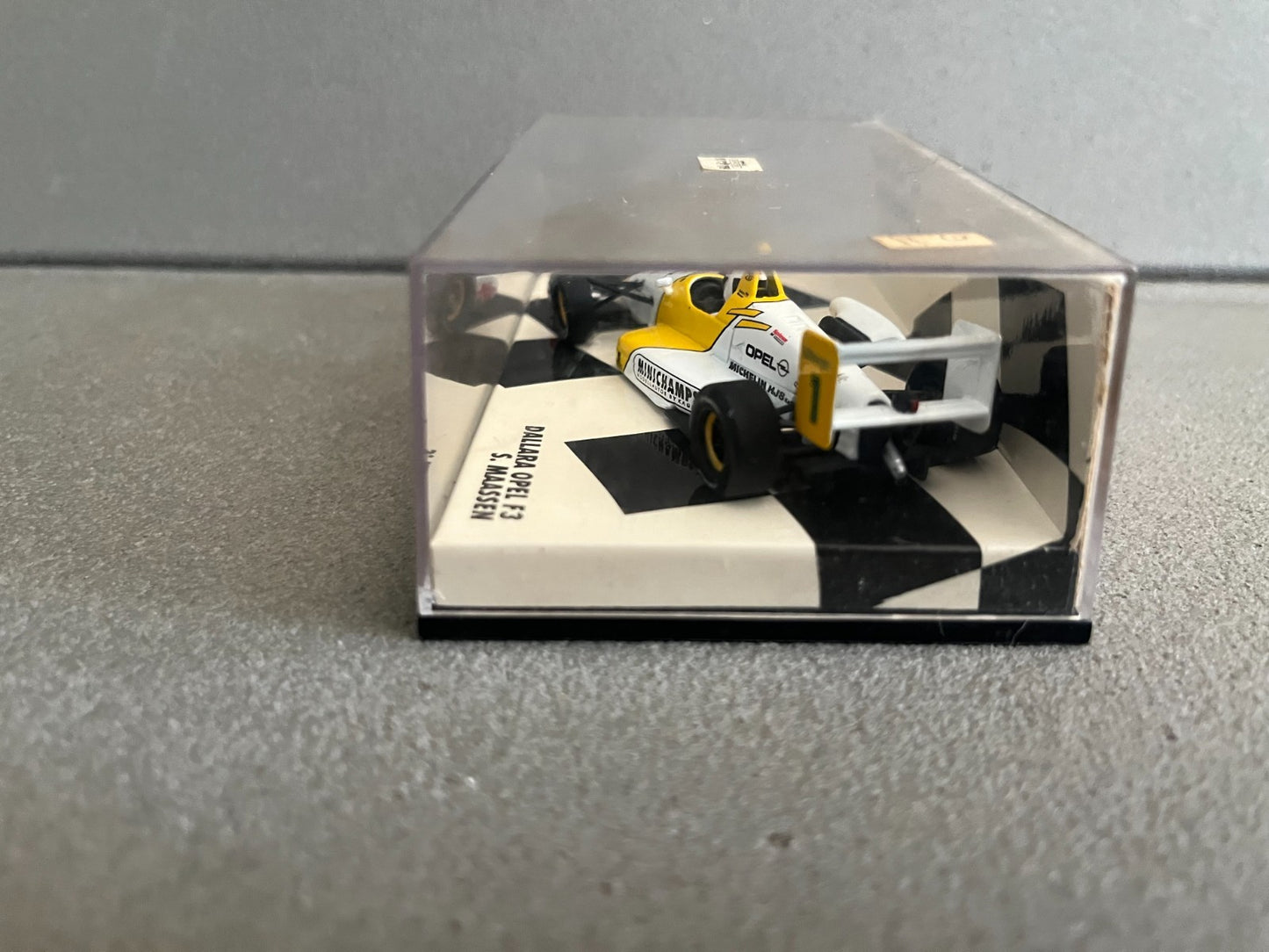 Voiture Miniature Formule 1 F1 Dallara Opel F3 Maassen Minichamps au 1/43
