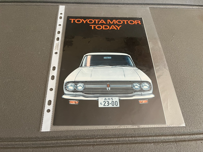 Ancien Dépliant Brochure Documentation Automobile Toyota Motor Today