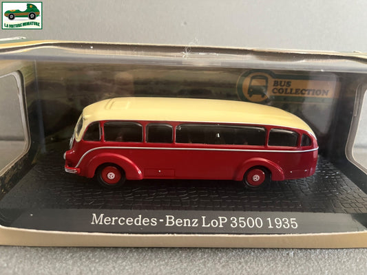 Voiture miniature Mercedes Benz LoP 3500 1935 Autobus Bus Collection Atlas 1/72