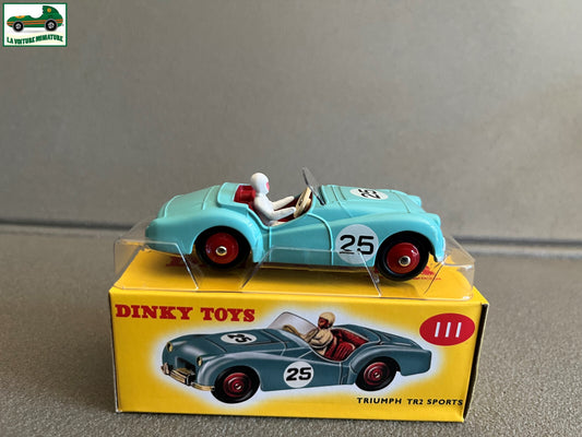 Voiture miniature Triumph TR2 Sports Deagostini Dinky Toys Atlas au 1/43