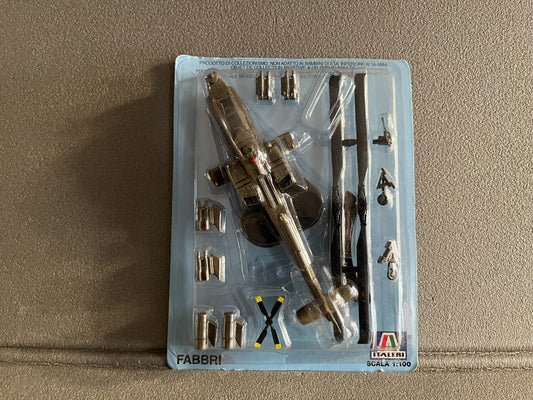 Avion miniature Militaire Hélicoptère Apache Fabbri Italeri 1/100