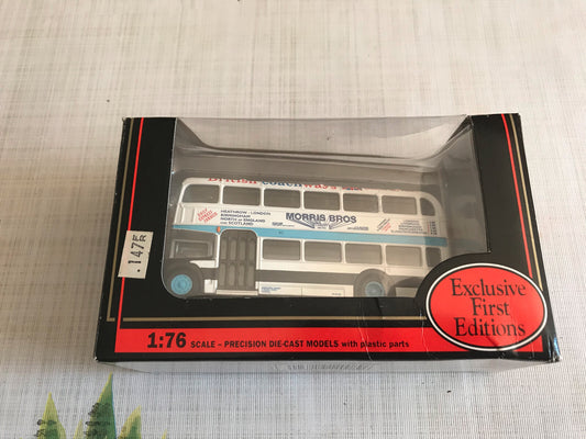 Voiture Miniature Bus Autobus Bristol Lodekka Morris Bros 14008 Gilbow 1/76 