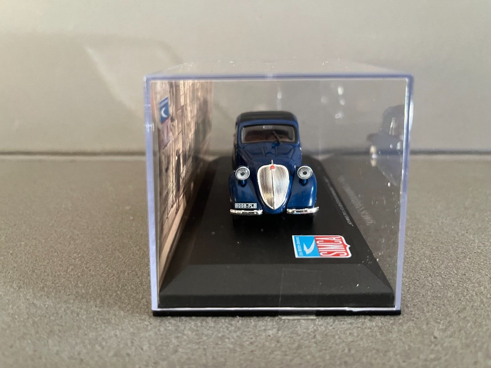 Voiture Miniature Simca 5 Découvrable 1937 Altaya au 1/43