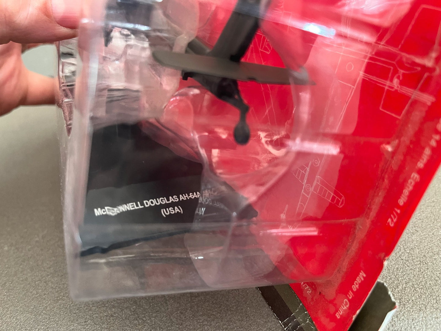 Hélicoptère de combat Miniature McDonnell Douglas AH-64A Altaya 1/72