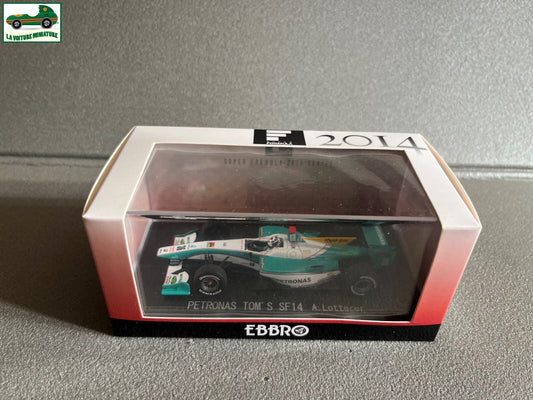 Voiture Miniature Petronas Tom's SF14 Formula 2014 F1 Ebbro au 1/43