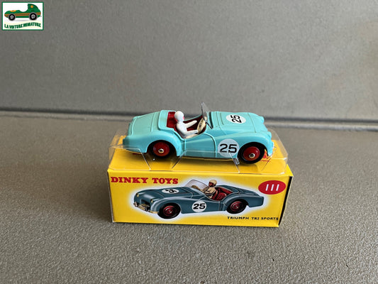 Voiture miniature Triumph TR2 Sports Deagostini Dinky Toys Atlas au 1/43