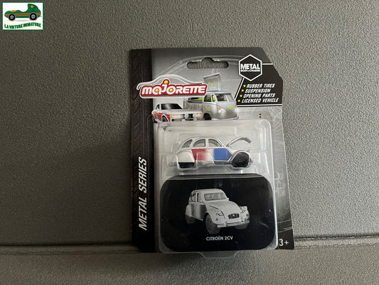 Voiture miniature Citroen 2CV Metal Series Majorette