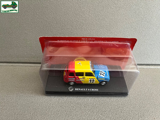 Voiture miniature Passion Renault 4 4L R4 Cross Hachette au 1/43