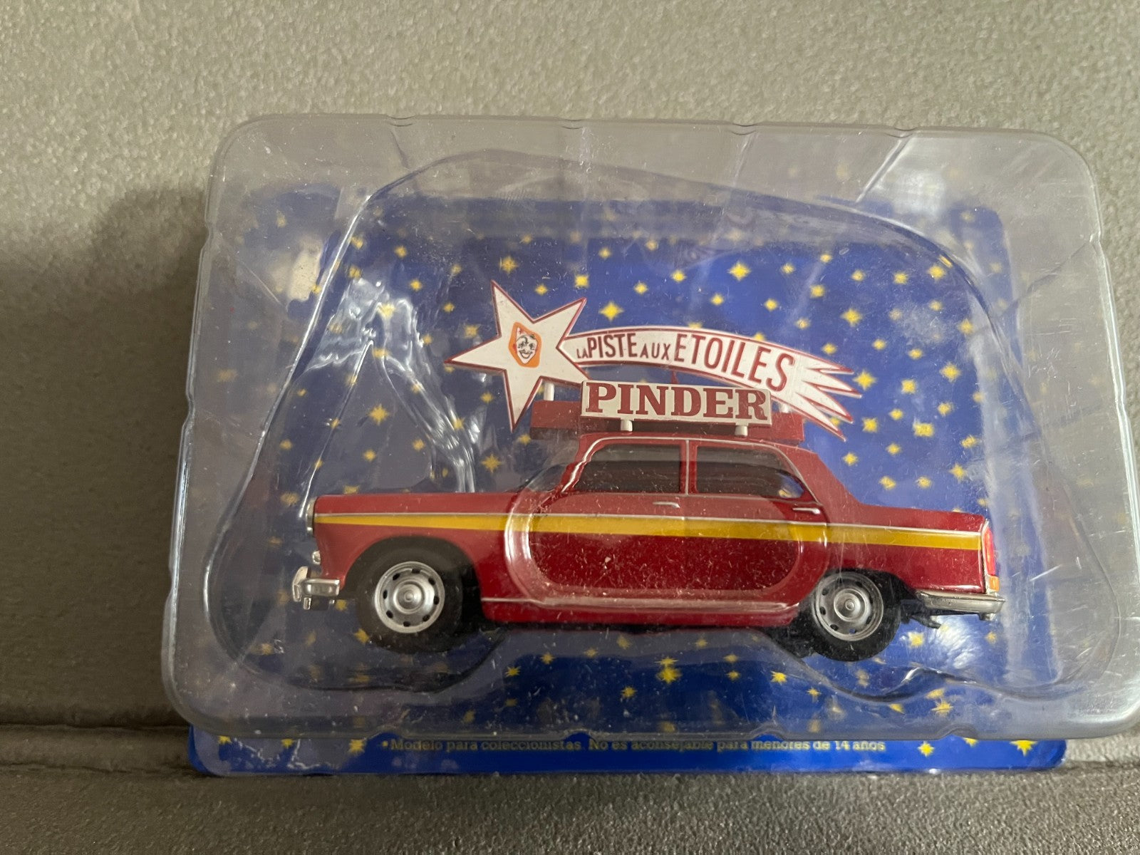 Voiture Miniature Peugeot 404 N°50 Cirque Pinder Altaya 1/43