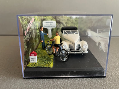 Voiture Miniature Rosengart Super Traction Etape 40 La Route Bleue RN7 1/43