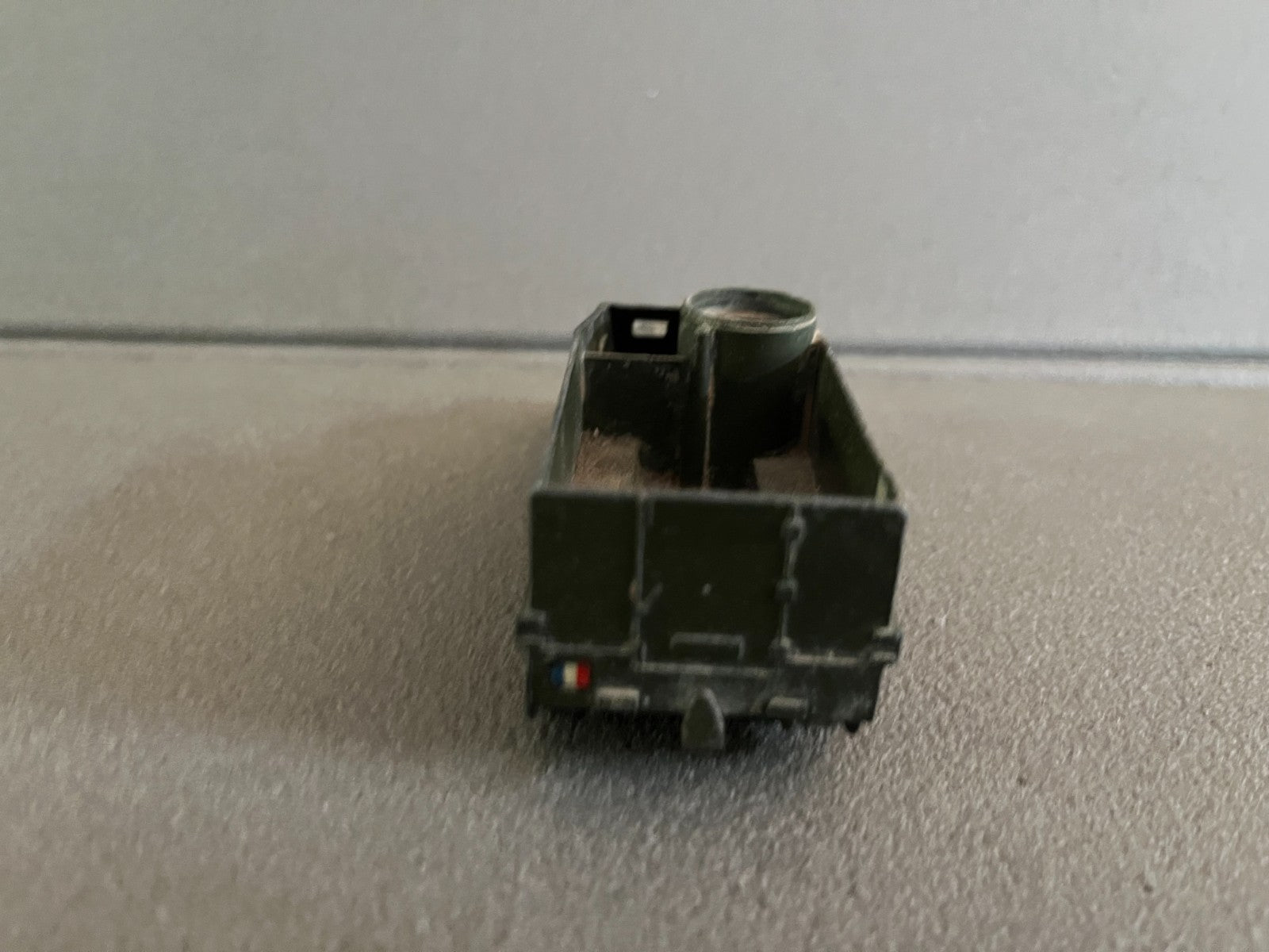 Ancienne Miniature Militaire Blindé Half Track  Dinky Toys Meccano France Epave