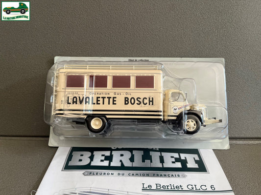 Voiture miniature Camion Berliet GLC 6 Gazelle Hachette 1/43