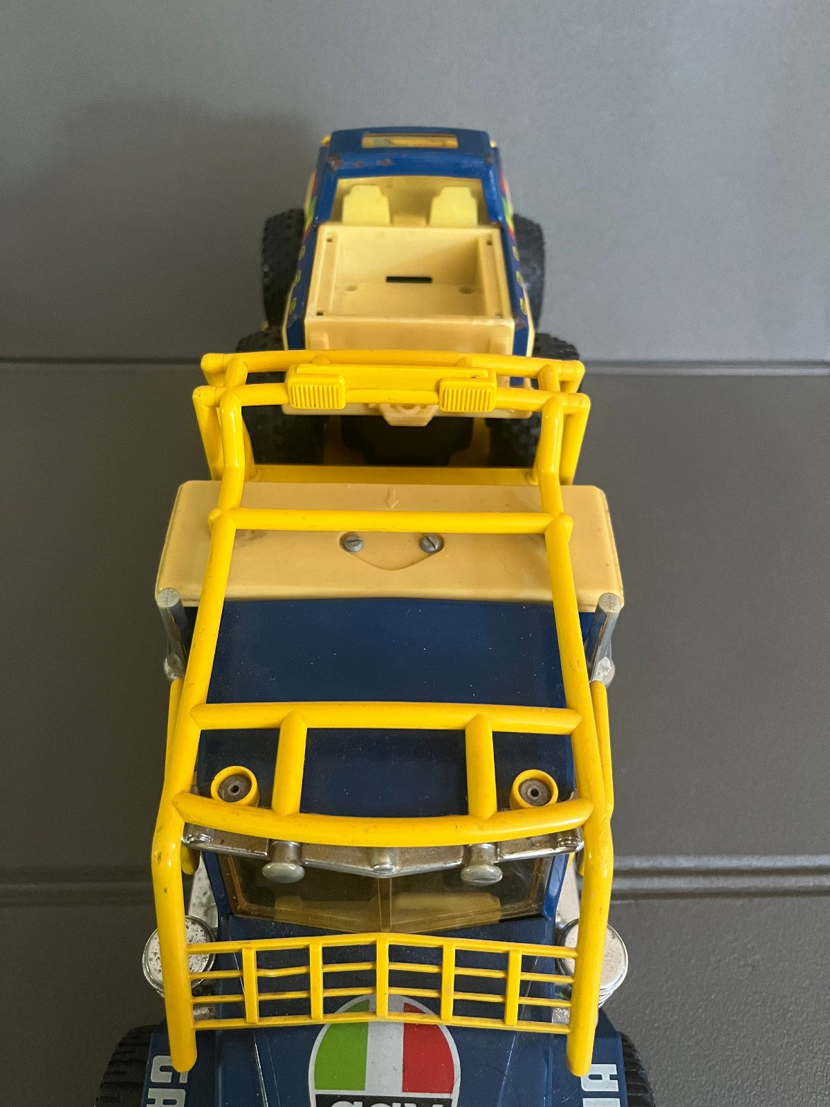 Jouet Ancien Voiture miniature Camion Assistance Pick Up 4x4 Gozan Spain Vintage