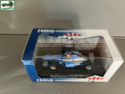 Voiture Miniature Formula Nippon Haruki Kurosawa Planex F1 Ebbro au 1/43