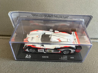 Voiture miniature Collection Audi R8 24h Le Mans 2004 1/43