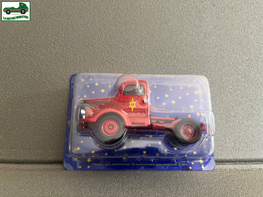 Voiture Miniature Tracteur Unic  N°22 Cirque Pinder Altaya 1/64