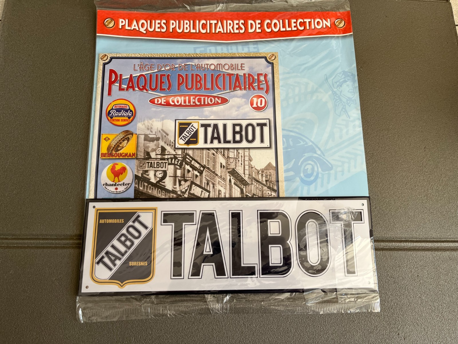 Plaque Métal Voiture Automobile Publicitaire Collection Talbot