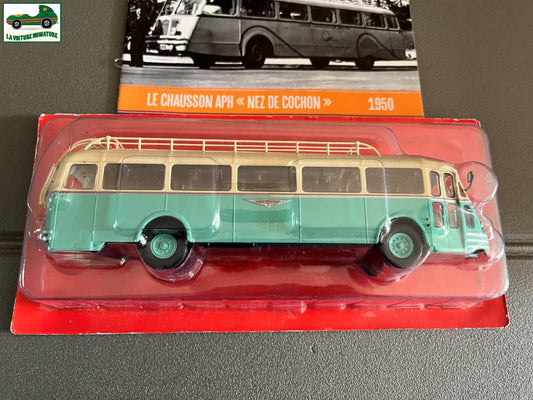 Voiture miniature Chausson APH Nez de Cochon 1/43 Autobus Autocars du Monde