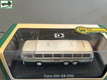 Voiture miniature Tatra 500 HB 1950 Autocar Autobus Bus Collection Atlas 1/72
