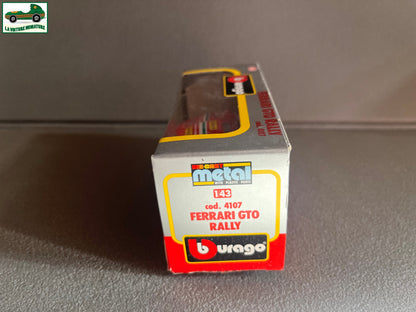 Voiture miniature Collection Ferrari GTO Rally cod 4107 Burago 1/43