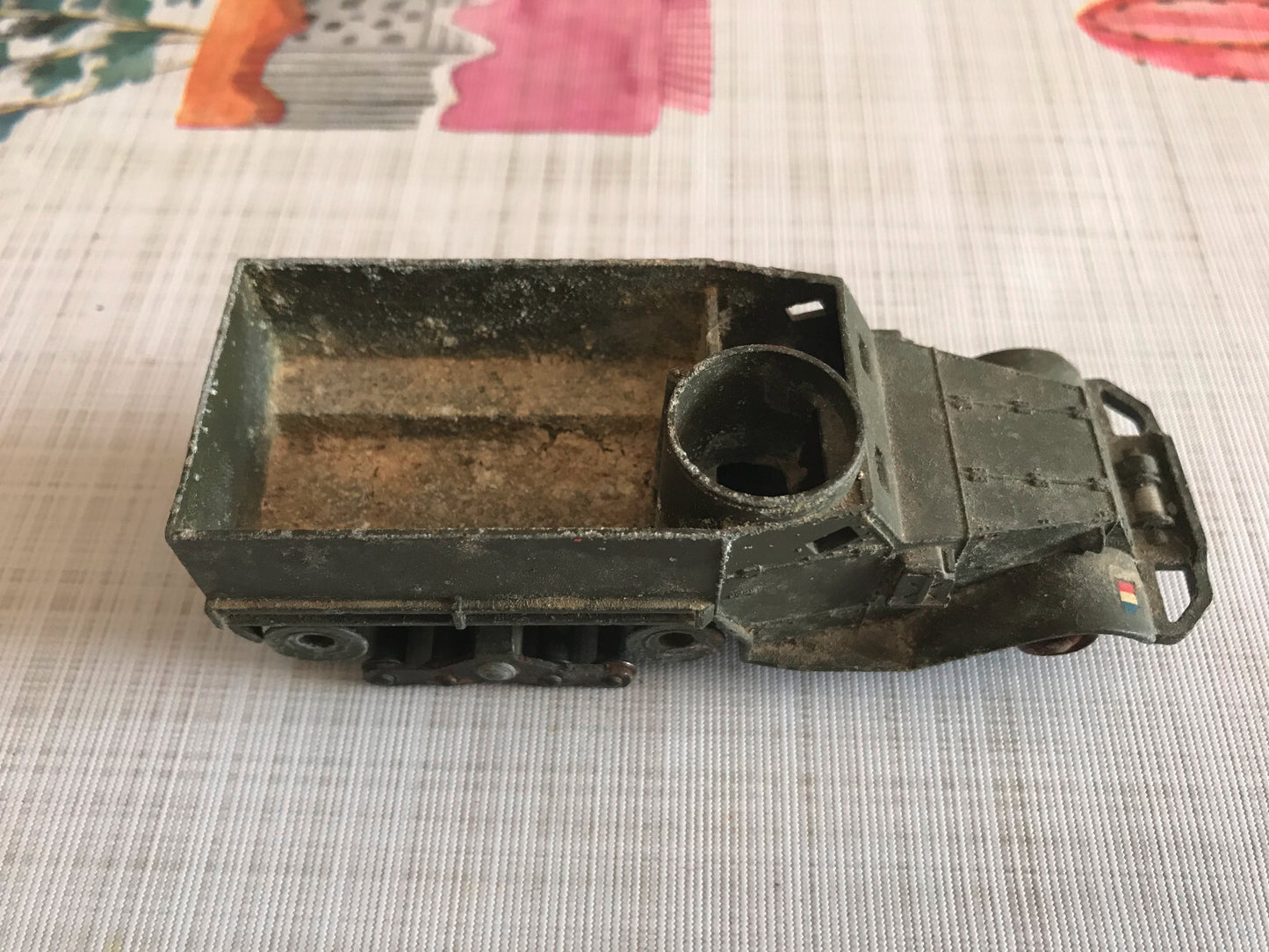 Ancienne Voiture Miniature Dinky Toys Armée 822 Half Track Meccano France Epave