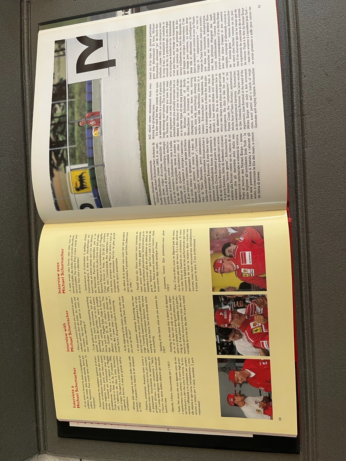 Livre Voiture Automobile Formule 1 F1 Ferrari Formula 1 1996 Automobilia