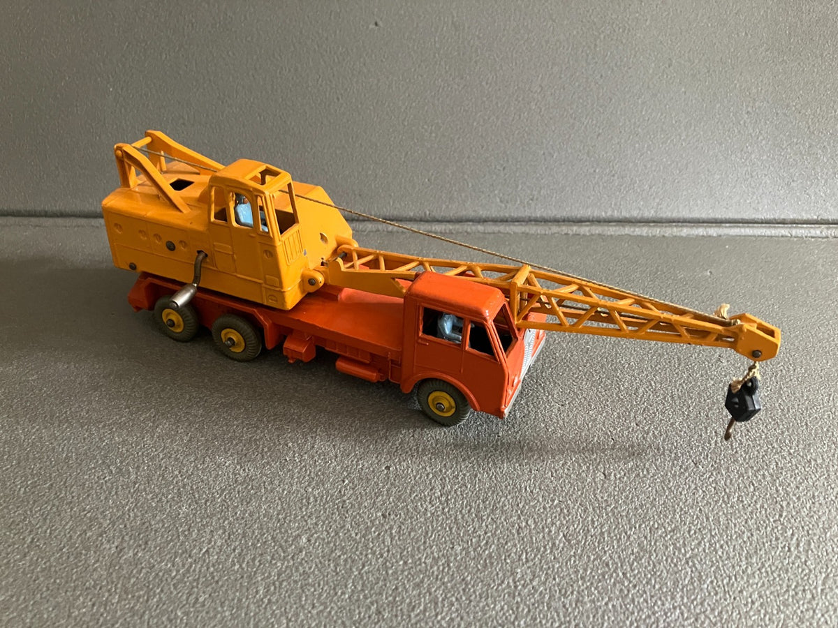 Ancienne Miniature Camion Grue 20 Ton Lorry Mounted Crane Dinky Toys Meccano