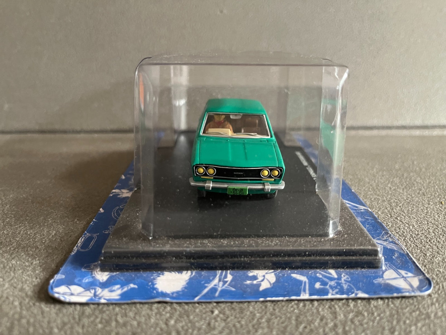 Voiture Miniature Datsun Les 3 Formules Professeur Sato Blake Mortimer 1/43