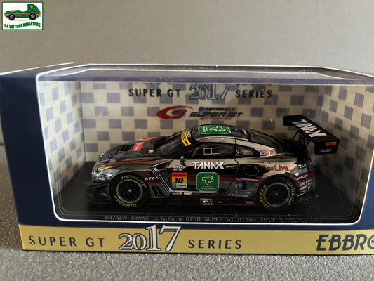 Voiture Miniature Gainer Tanax Triple A GT-R Super GT GT300 2017 Ebbro au 1/43