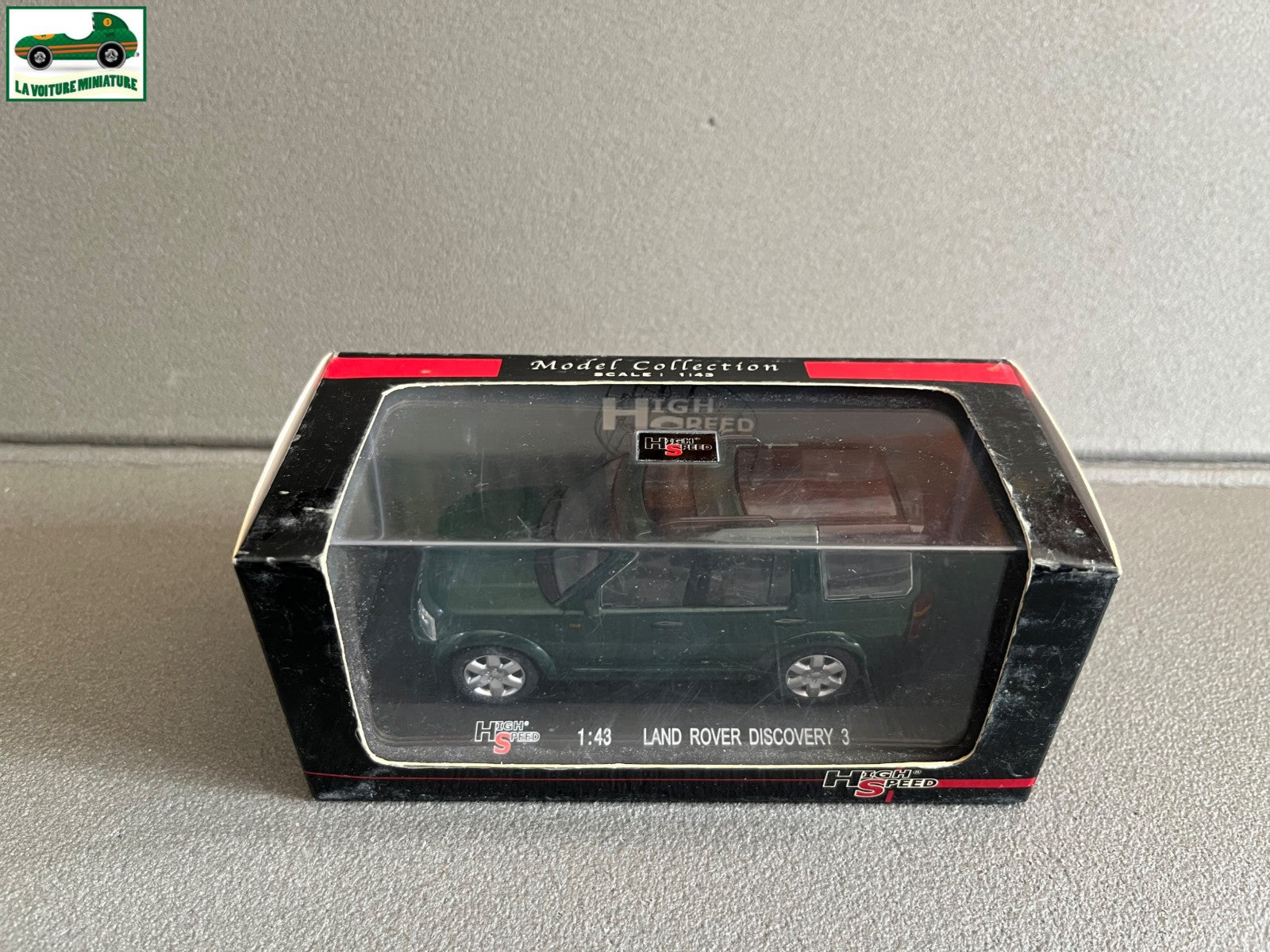 Voiture Miniature Land Rover Discovery 3 High Speed au 1/43