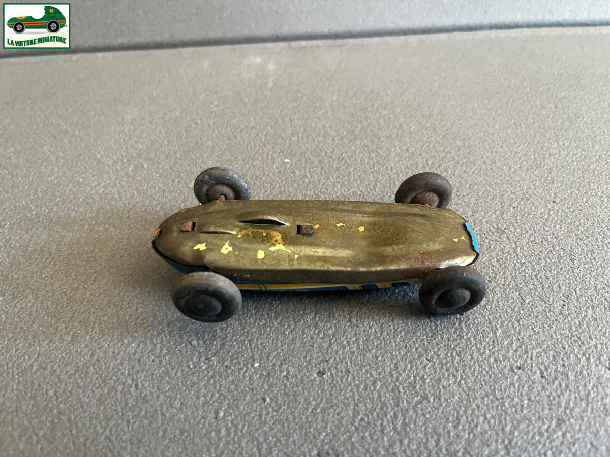 Ancienne Voiture Miniature Métal Tôle Course Atom Made in Japan