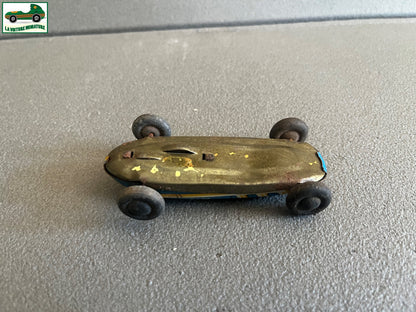 Ancienne Voiture Miniature Métal Tôle Course Atom Made in Japan
