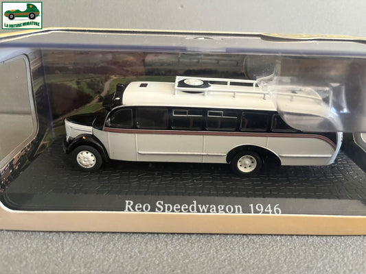 Voiture miniature Reo Speedwagon 1946 Autobus Bus Collection Atlas 1/72