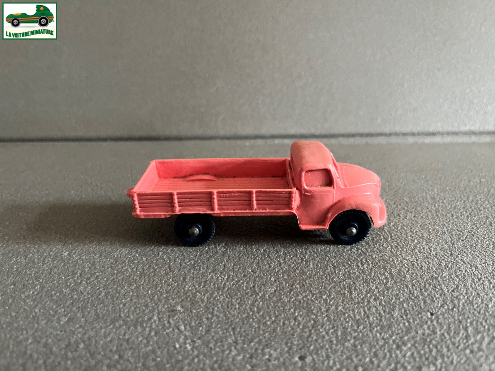 Voiture Miniature Ancien Camion Tomte Lardal Norway Plastique Gomme