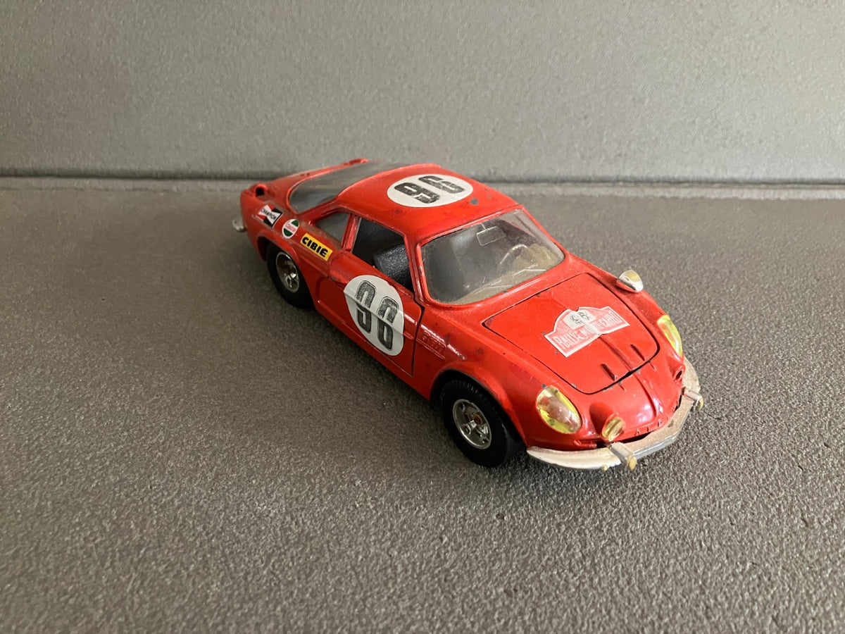 Jouet Ancien Voiture Miniature Renault Alpine A110 Martoys Italy  au 1/24