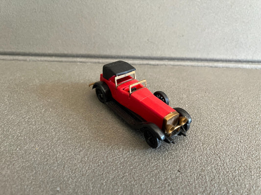 Voiture Miniature Ancien Plastique Hispano Suiza Torpedo Huilor Clé