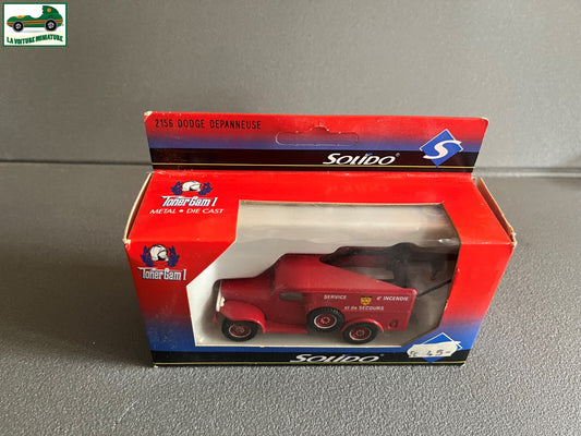 Voiture Miniature Camion 2156 Dodge Depanneuse Pompiers Solido au 1/50